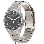 Tissot T-Sport Gent XL Black Dial Silver Steel Strap Watch for Men - T116.410.11.057.00