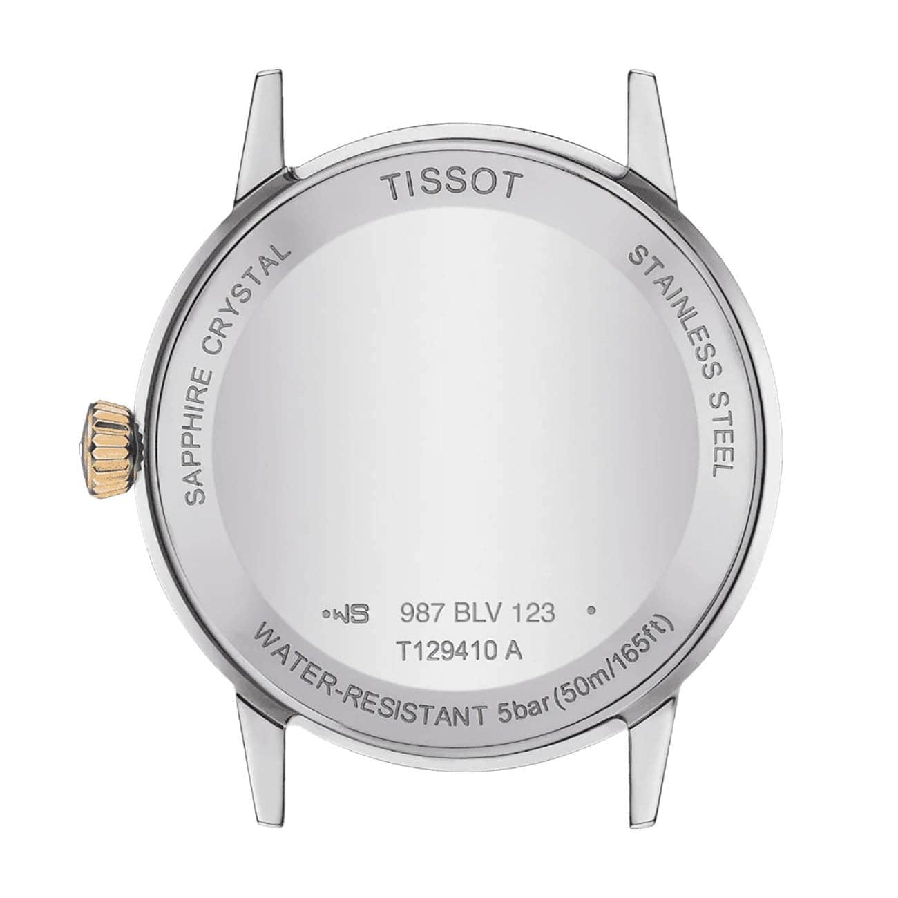 Tissot Classic Dream Ivory Dial Brown Leather Strap Watch for Men - T129.410.26.263.00