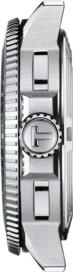 Tissot Seastar 1000 Powermatic 80 Grey Dial Silver Steel Strap Watch for Men - T120.407.11.081.01