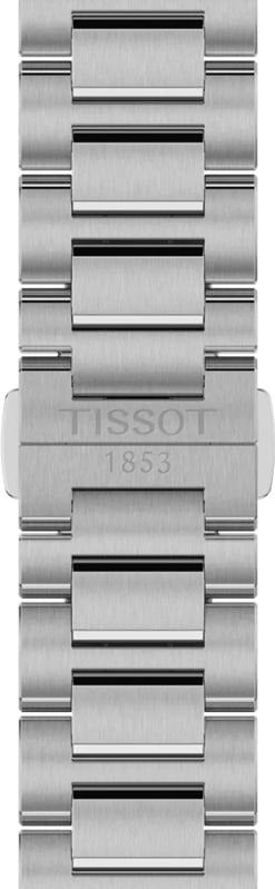 Tissot PRC 100 Solar Quartz Silver Dial Silver Steel Strap Watch for Men - T151.422.11.031.00