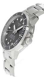 Tissot Seastar 1000 Powermatic 80 Grey Dial Silver Steel Strap Watch for Men - T120.407.11.081.01