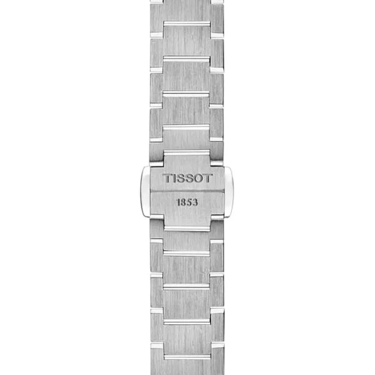 Tissot PRX Quartz Ice Blue Dial Silver Steel Strap Watch for Women - T137.010.11.351.00