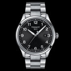Tissot T-Sport Gent XL Black Dial Silver Steel Strap Watch for Men - T116.410.11.057.00