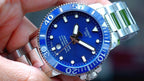 Tissot Seastar 1000 Powermatic 80 Blue Dial Silver Steel Strap Watch for Men - T120.407.11.041.03