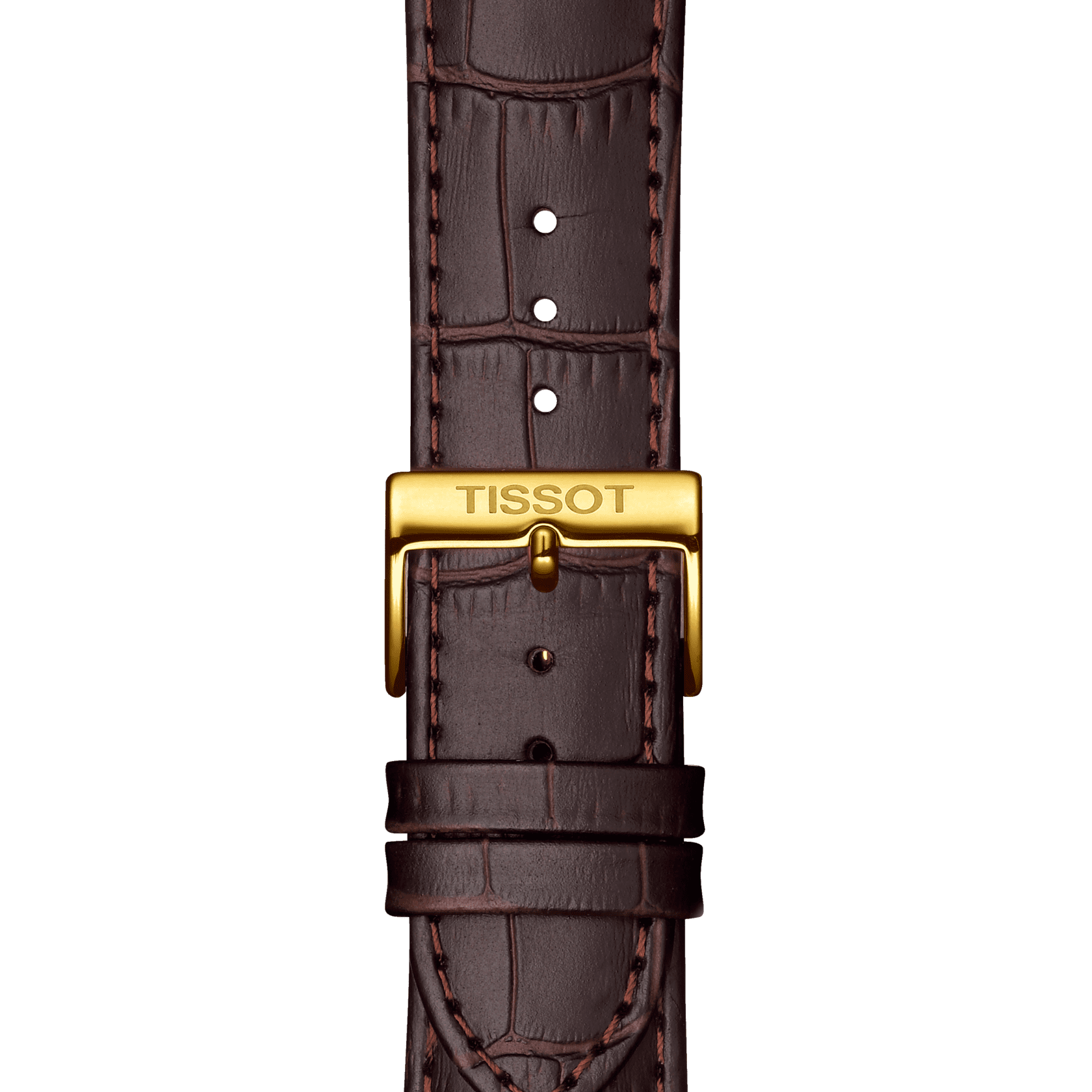 Tissot Classic Dream Ivory Dial Brown Leather Strap Watch for Men - T129.410.26.263.00