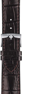 Tissot T-Sport Gent XL Blue Dial Brown Leather Strap Watch for Men - T116.410.16.047.00