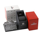 Tissot T-Sport Gent XL Black Dial Black Leather Strap Watch for Men - T116.410.16.057.00