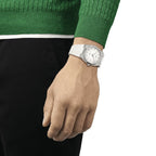 Tissot PRX 40 White Dial White Rubber Strap Watch For Men -  T137.410.17.011.00