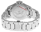 Longines Conquest V.H.P. GMT Stainless Steel Black Dial Perpetual Calendar Date Quartz Mens Watch L3.728.4.56.6