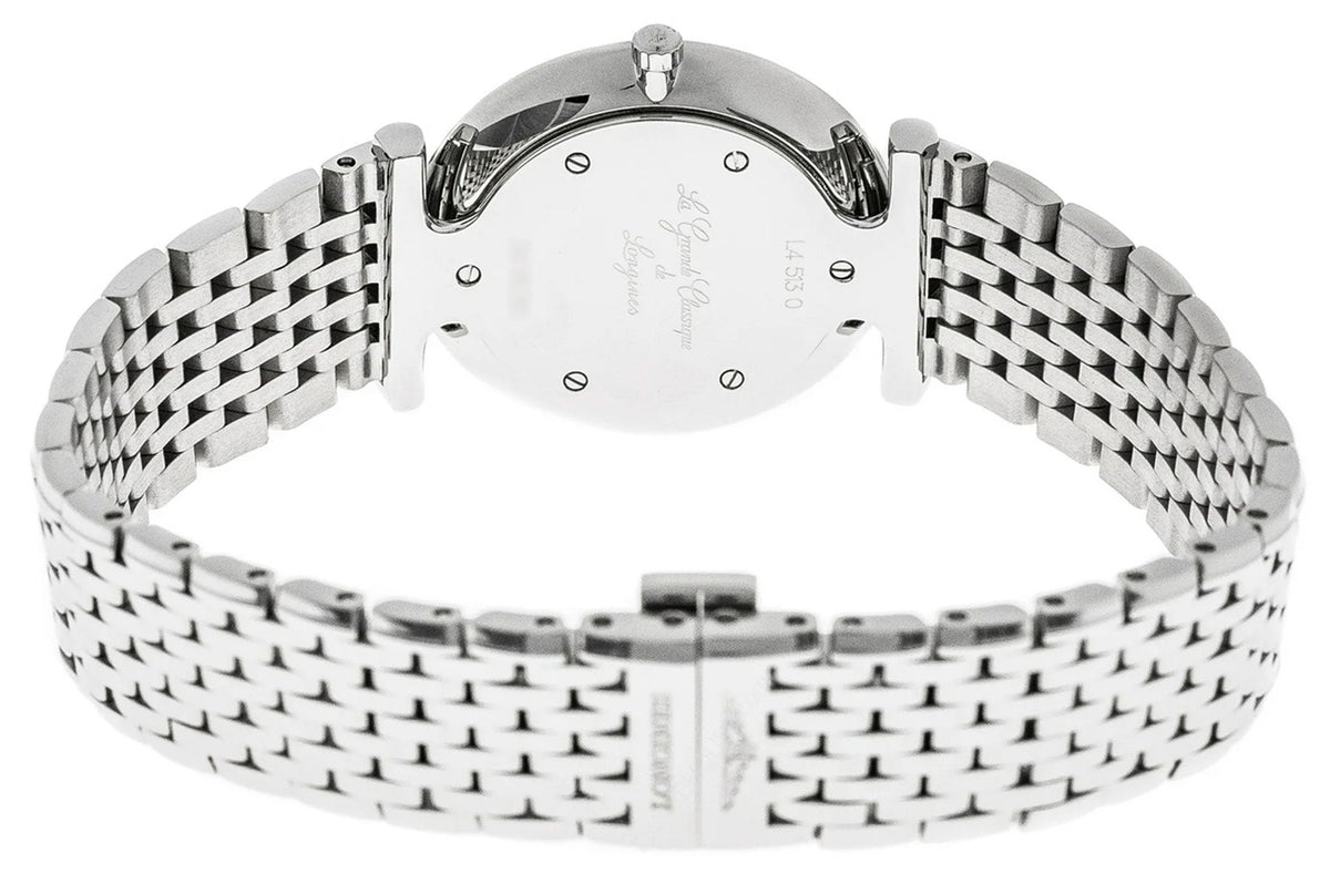 Longines La Grande Classique Diamonds Mother-of-Pearl Dial Stainless Steel Womens Watch L4.513.0.87.6