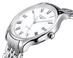 Longines Lyre Automatic Stainless Steel White Dial Date Mens Watch L4.960.4.11.6