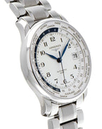 Longines Master Collection Automatic GMT Stainless Steel Silver Dial Date Mens Watch L2.631.4.70.6