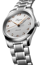 Longines Master Collection Automatic Stainless Steel Silver Dial Womens Watch L2.357.4.70.6