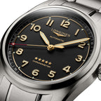 Longines Spirit Automatic Chronometer Titanium Gray Dial Mens Watch L3.810.1.53.6