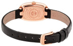 Longines Symphonette Rose Gold Black Leather Strap Diamond & Mother-of-Pearl Dial Womens Watch L2.305.8.87.0