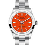 oyster perpetual orange 31mm