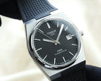 Tissot PRX Powermatic 80 Black Dial Black Rubber Strap Watch for Men - T137.407.17.051.00