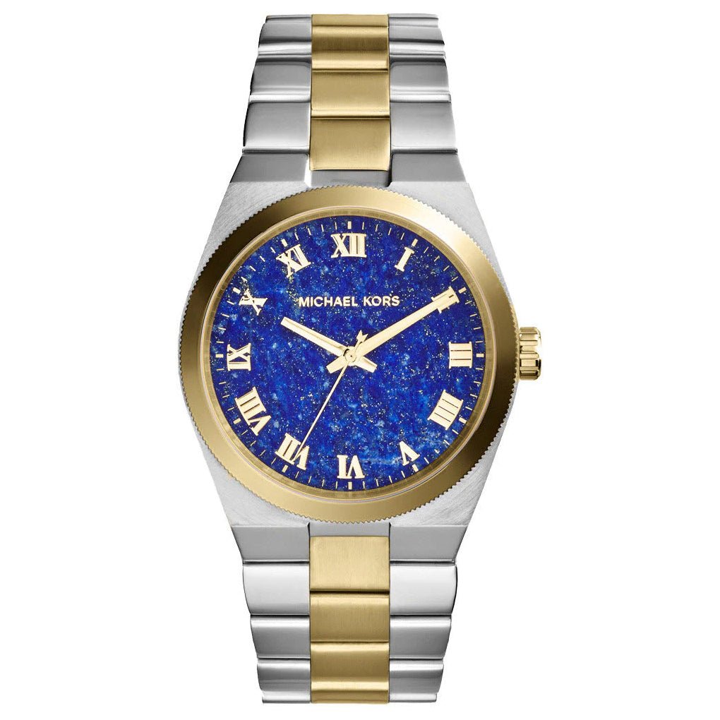 Michael Kors Ladies Watch Channing 38mm Two Tone Blue