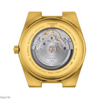 Tissot PRX Powermatic 80 Gold Dial Gold Steel Strap Watch for Men - T137.407.33.021.00