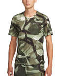 Men's DriFit Miler Camo Running Tee :Oil Green