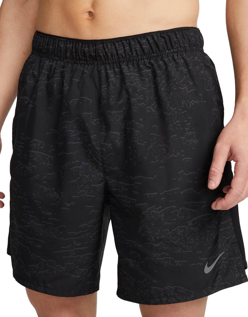 Men's DriFIT Run Division Challenger 7in Brief Lined Shorts :Black