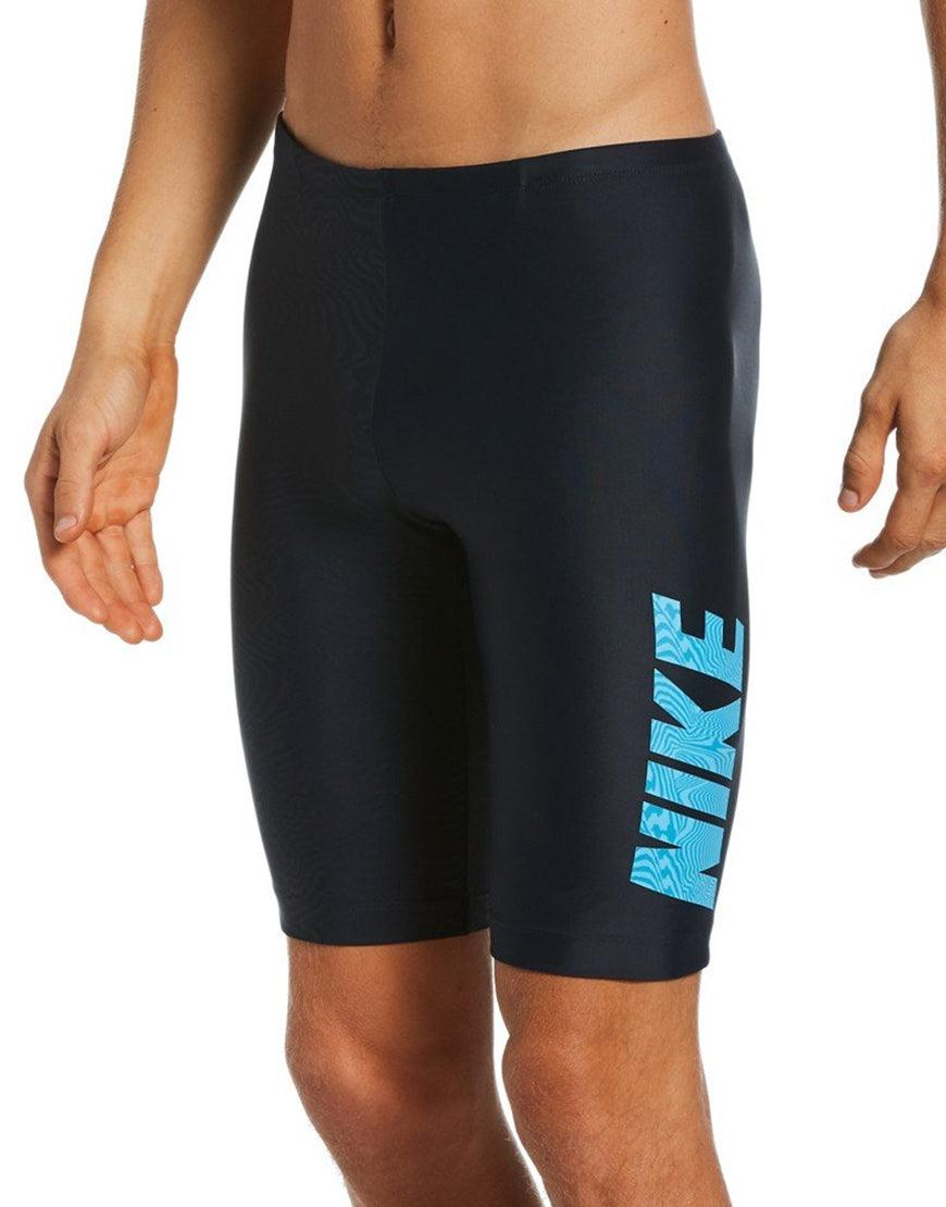 Men's Liquify Swoosh Swim Jammer :Dark Obsidian