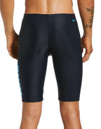 Men's Liquify Swoosh Swim Jammer :Dark Obsidian