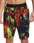 Men's Seascape Lap 9in Swim Shorts :Multi