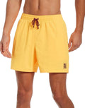Men's Solid Icon 5in Swim Trunks :Racer Orange