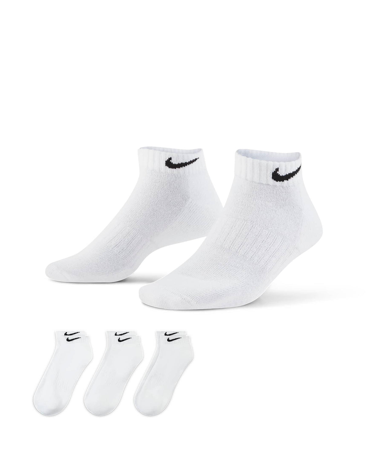 Nike Everyday Cushioned Low Training Socks (3 Pack | 2 Colours)