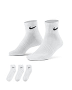Nike Everyday Cushioned Training Ankle Socks (3 Pairs | 2 Colours)
