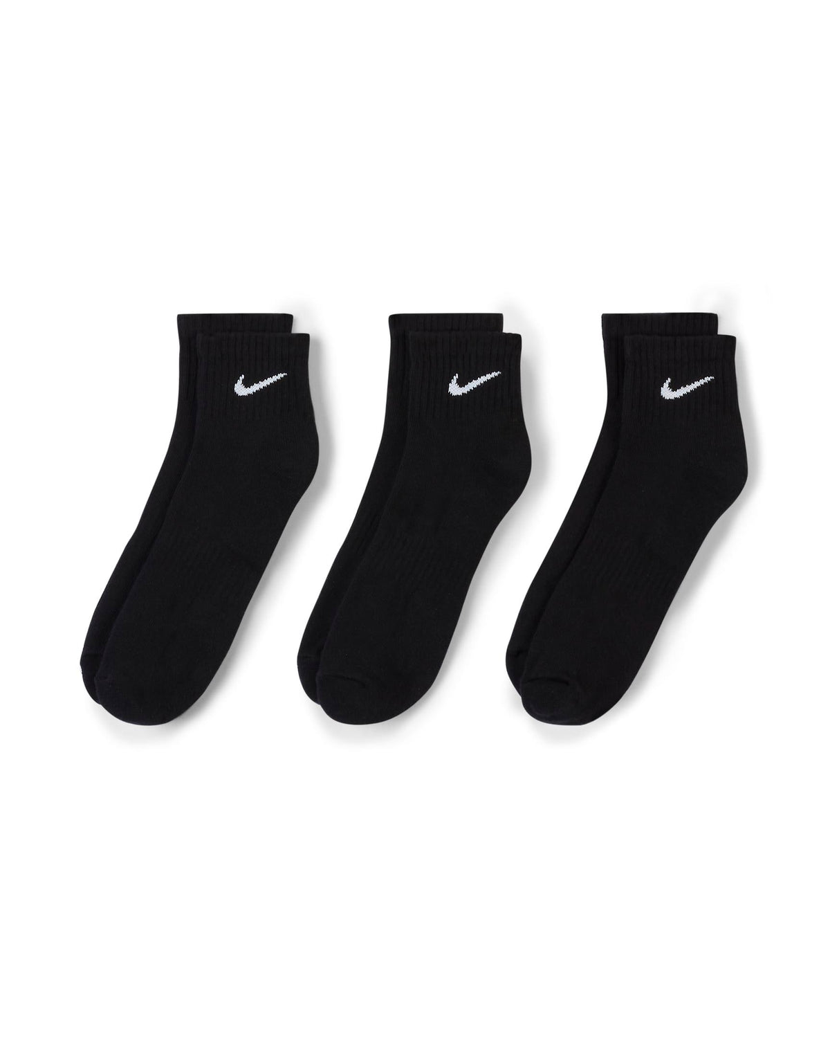 Nike Everyday Cushioned Training Ankle Socks (3 Pairs | 2 Colours)