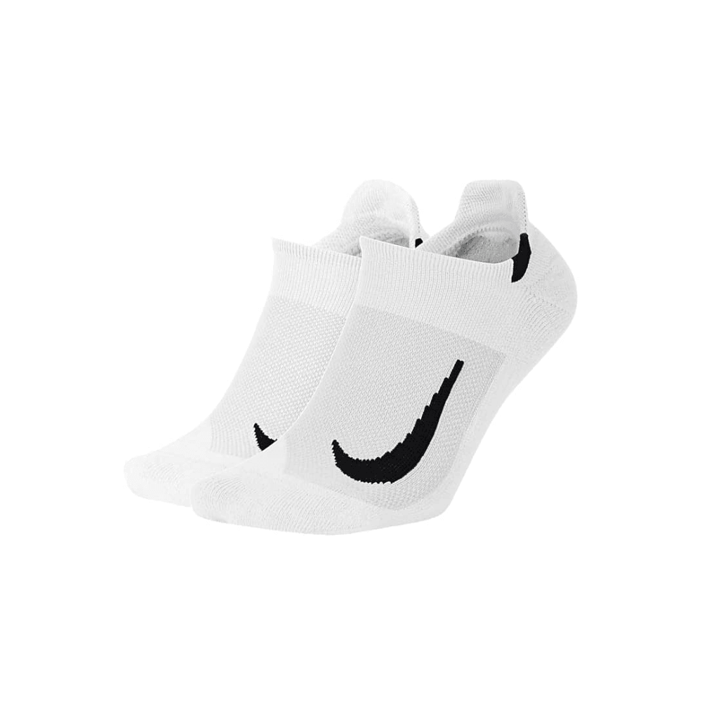 Nike Multiplier No Show Running Socks (2 Pack)
