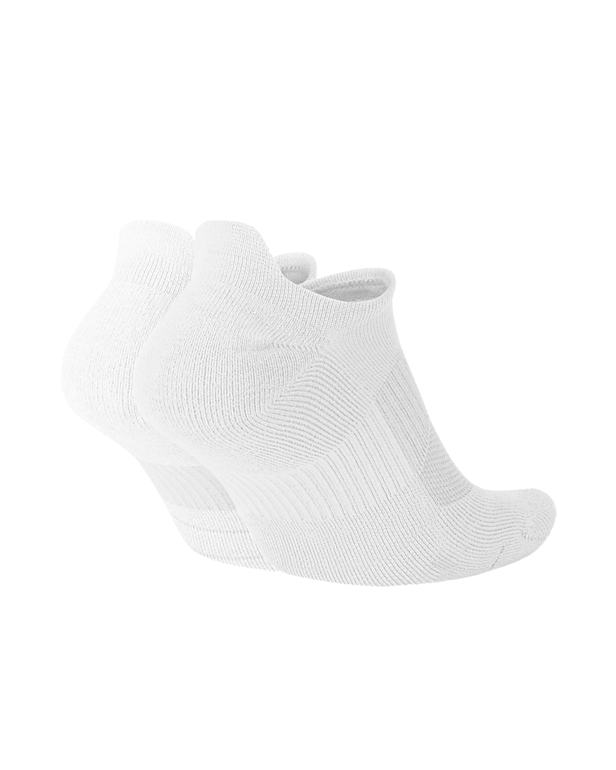 Nike Multiplier No Show Running Socks (2 Pack)