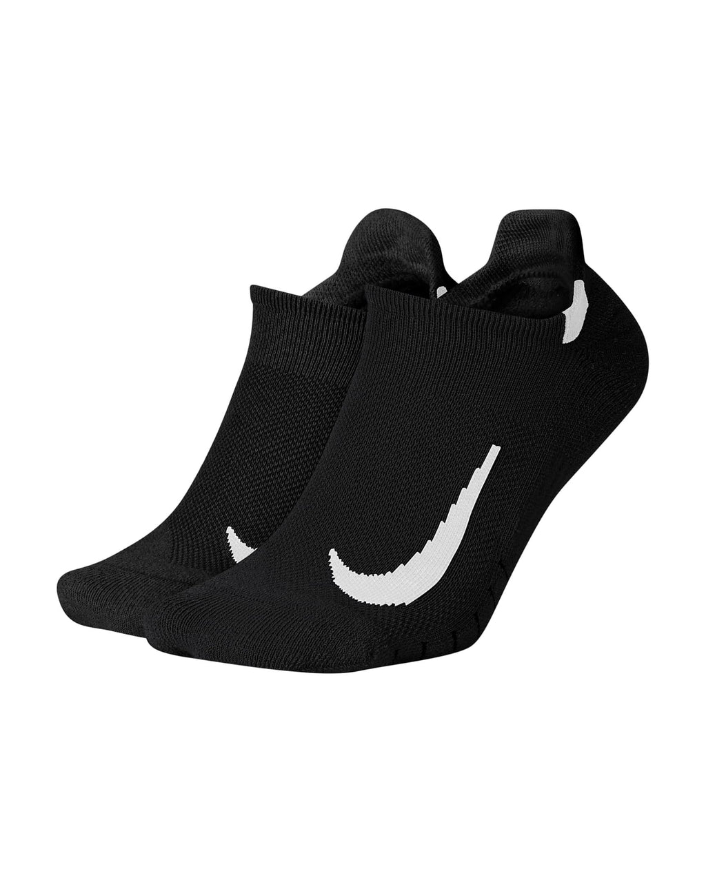 Nike Multiplier No Show Running Socks (2 Pack)