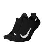 Nike Multiplier No Show Running Socks (2 Pack)