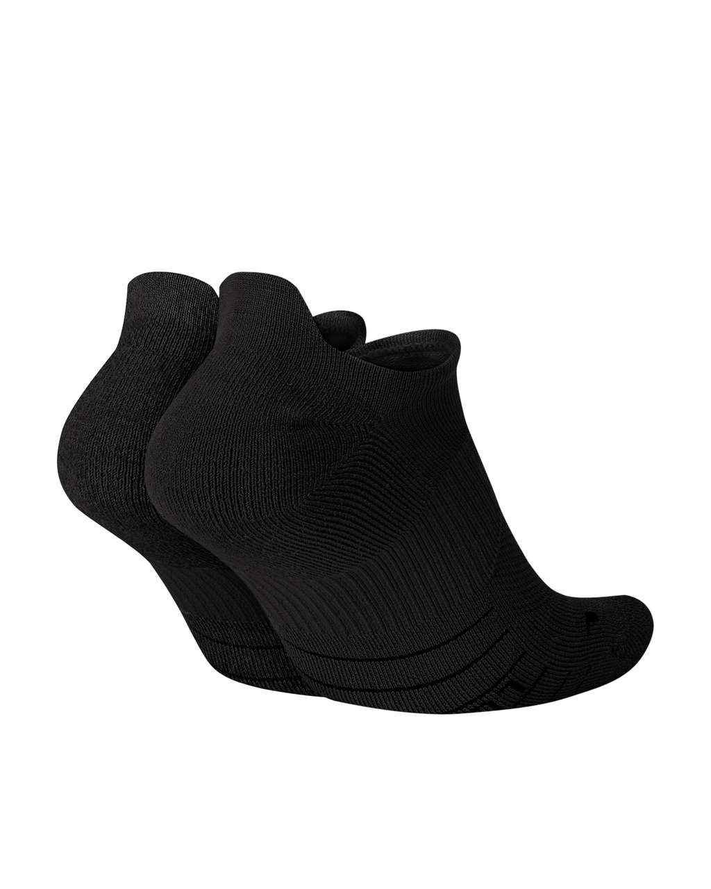 Nike Multiplier No Show Running Socks (2 Pack)