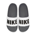 Offcourt Slides Men's :Dark Grey | White