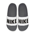 Offcourt Slides Men's :Dark Grey | White
