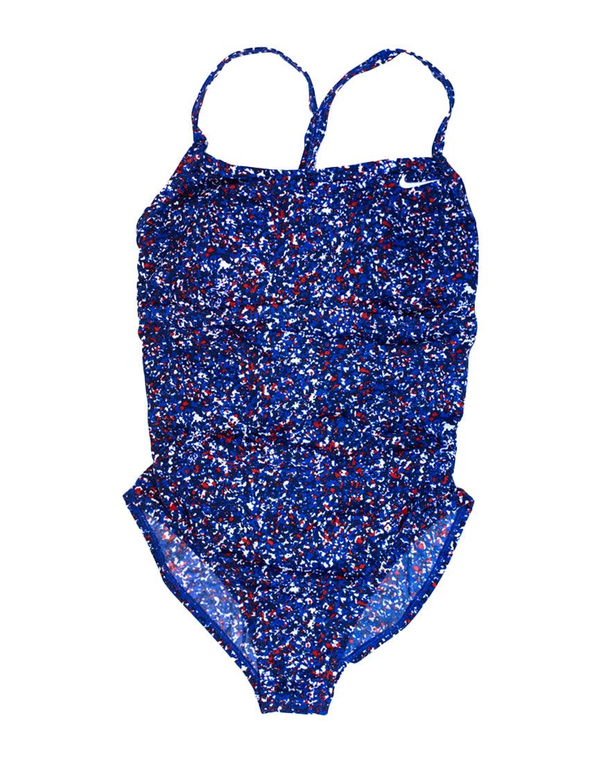 Women's 1Piece Swimsuit :Blue | Red