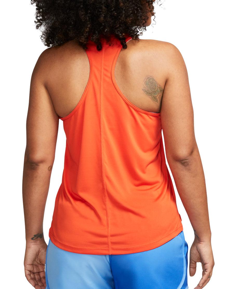 Women's One DriFIT Swoosh Running Tank :Picante Red