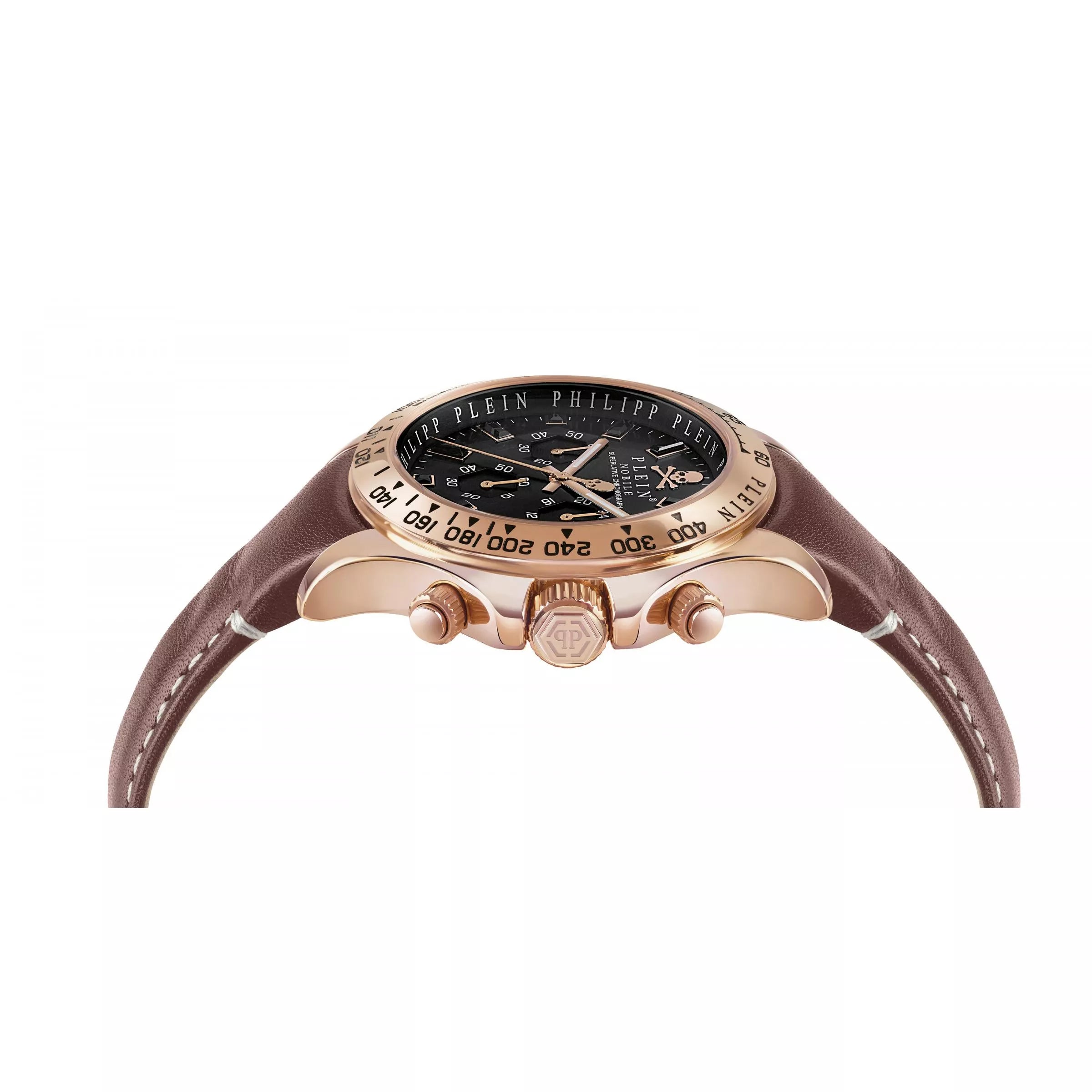 Philipp Plein Mens Watch Nobile Wonder Chronograph Rose Gold