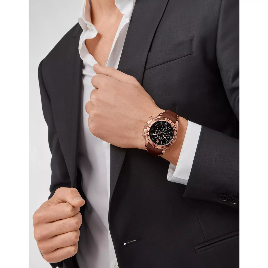 Philipp Plein Mens Watch Nobile Wonder Chronograph Rose Gold