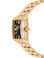 Philipp Plein Ladies Watch Offshore Square Black Gold