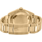 Rolex Datejust 31 Champagne Dial Fluted Bezel Gold Watch 178278-0070