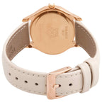 Tissot T Lady Bella Ora Mother of Pearl Dial Cream Leather Strap Watch for Women - T103.310.36.111.00