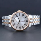 Tissot Carson Premium White Dial Two Tone Steel Strap Watch For Men - T122.410.22.033.00