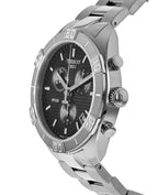 Tissot T Classic PR 100 Sport Chronograph Black Dial Silver Steel Strap Watch for Men - T101.617.11.051.00