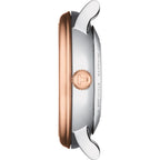 Tissot T Classic Carson Premium Diamonds White Dial Two Tone Steel Strap Watch for Women - T122.207.22.036.00