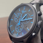 Tissot Chrono XL Quartz Black Dial Black Nylon Strap Watch For Men - T116.617.37.051.00